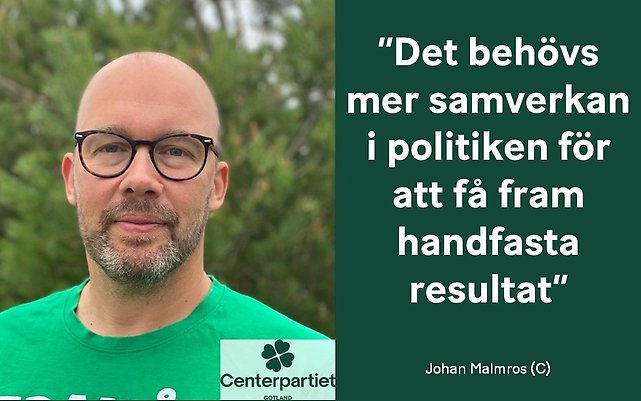 Centerpartiet Vill Ha Brett Samarbete - Centerpartiet